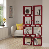 Rail Modern Bookcase Display Unit No.1 Tall 166.5cm - Decortie